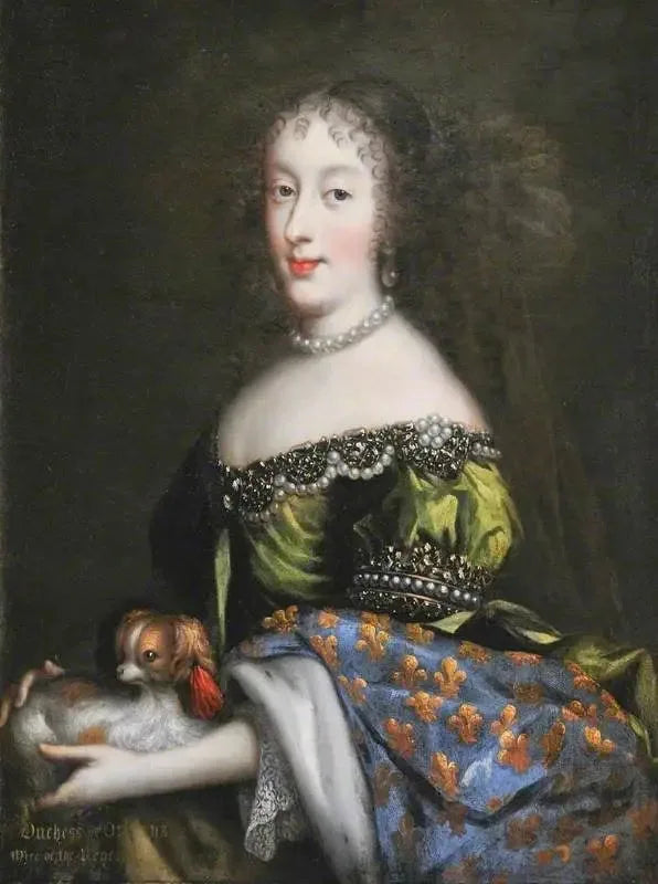 Prinsessan Henriette Anne, hertiginna av Orléans (« Minette ») (1644–1670) - Jean Nocret
