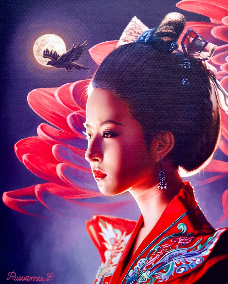 Prinsessan Jade | 40 x 50 cm