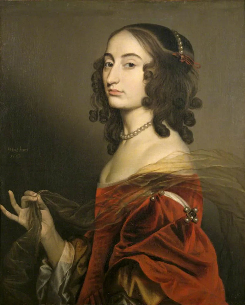 Prinsessa Louise Hollandine, palatinska prinsessa, abbessa av Maubuisson, Pontoise (1622–1709) - Gerrit van Honthorst
