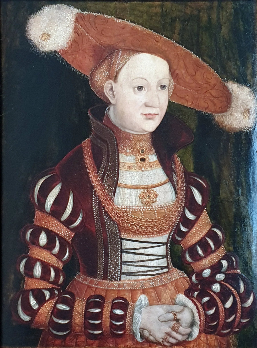 Prinsessa Magdalena av Brandenburg - Lucas Cranach den äldre