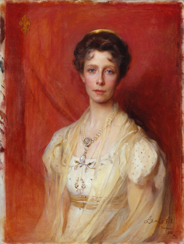 Princesse Maria Teresa de Hohenzollern, née princesse Bourbon-Deux-Siciles - Philip de László