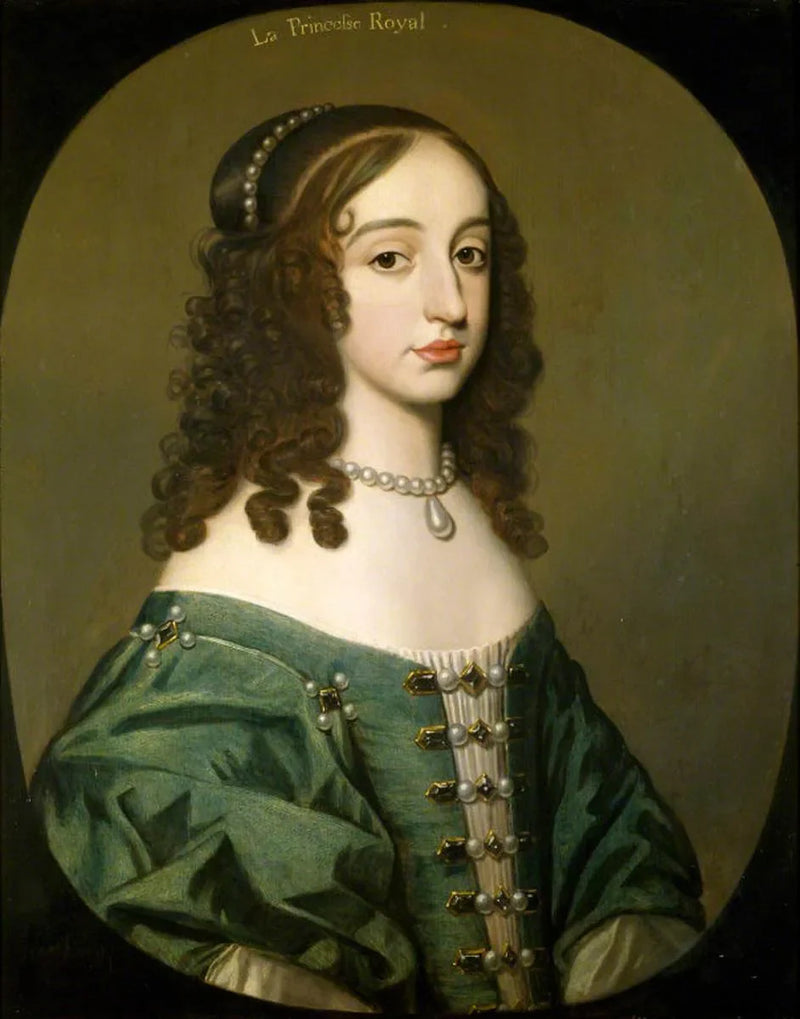 Princesse Marie Stuart, prinsessa av Orange (1631 - 1660) - Gerrit van Honthorst