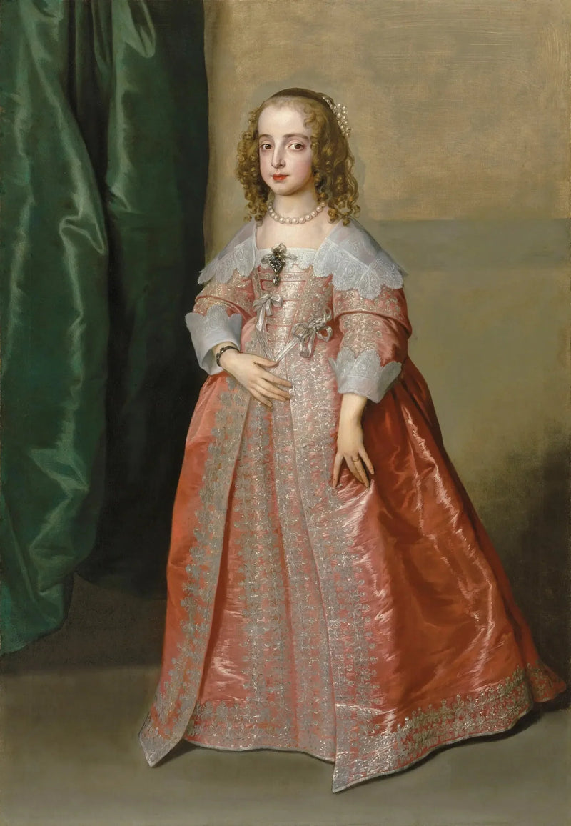 Prinsessan Mary, dotter till kung Charles I av England - Antoine van Dyck