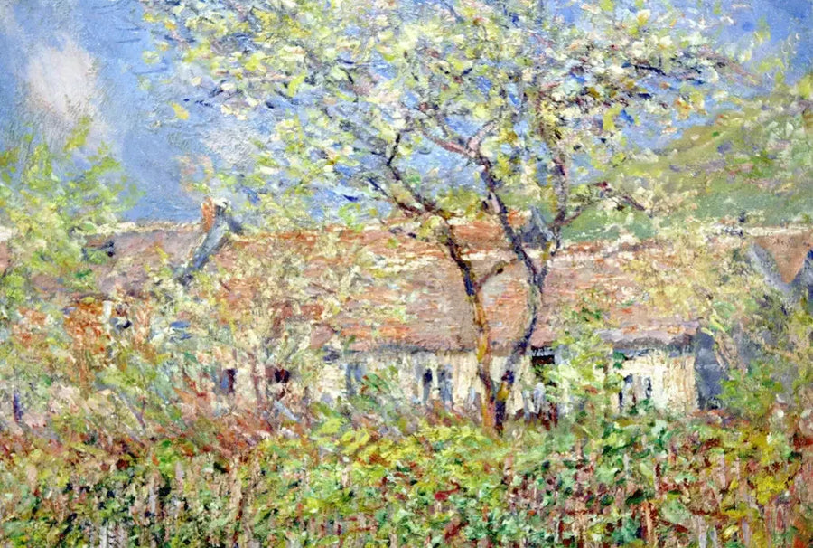 Vår i Giverny - Claude Monet