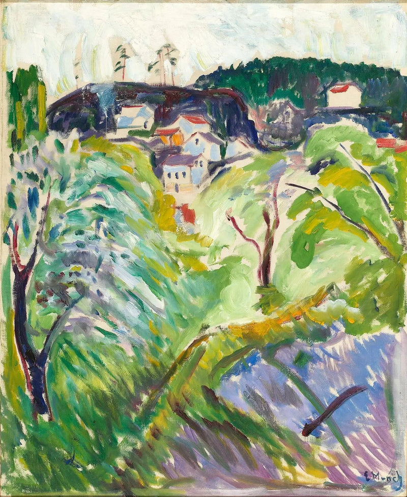 Vår i Kragerø - Edvard Munch