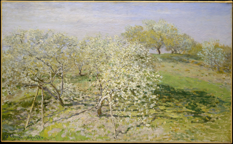 Vår (Fruktträd i blom) W271 - Claude Monet