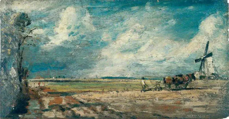 Vår: East Bergholt Common - John Constable