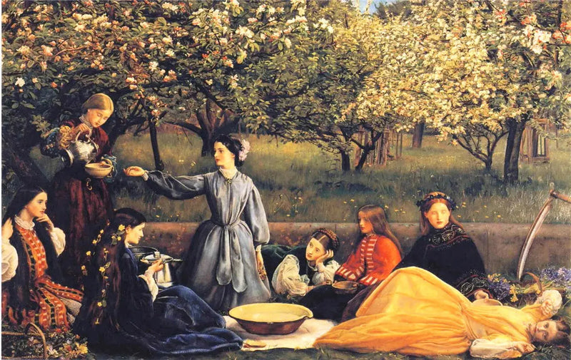 Vår (äppelblomma) - John Everett Millais