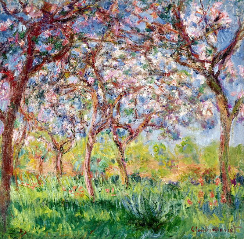 Vår i Giverny, 1903 - Claude Monet