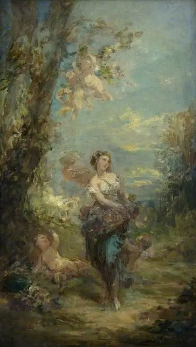 Vår - Jean-Honoré Fragonard