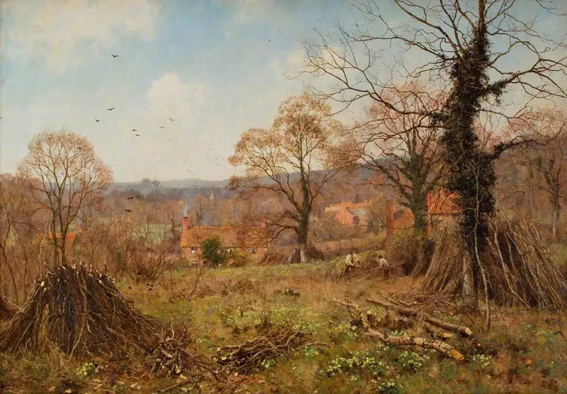 Vår (Vårens tillflyktsort är Primrose Brae) - Edward Wilkins Waite