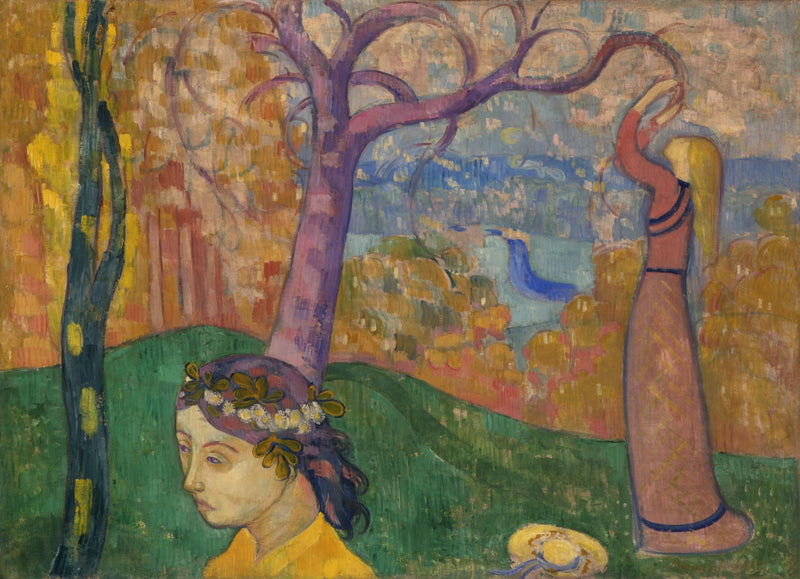 Vår eller Madeleine vid Bois d'Amour - Émile Bernard