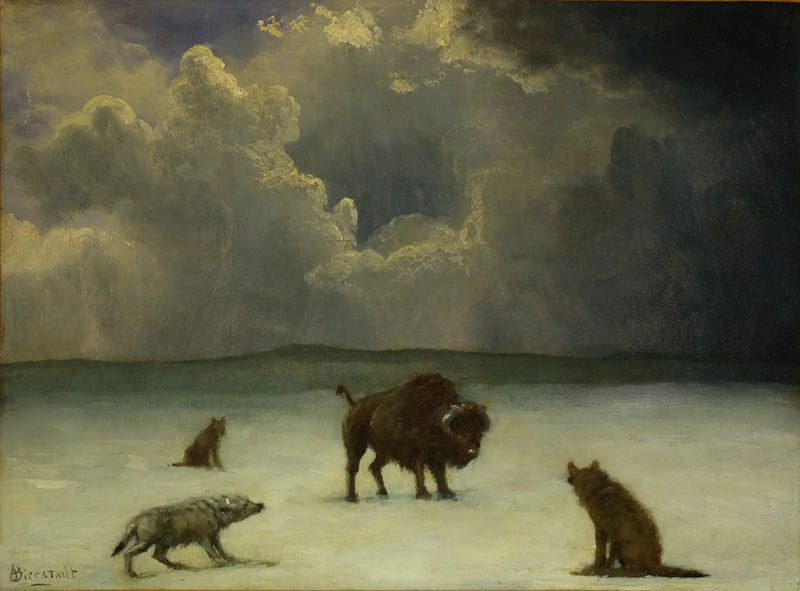 Fångad pris - Albert Bierstadt