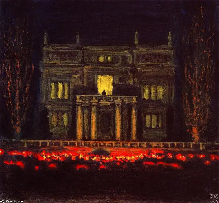 Fackeltåg - Franz Von Stuck