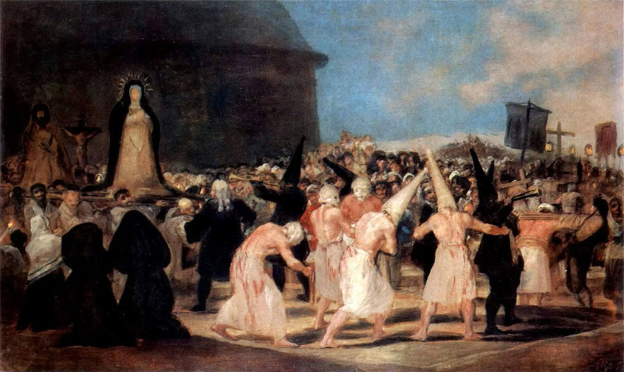 Flagellantprocession - Francisco de Goya