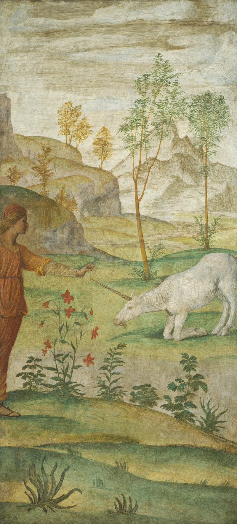 Procris och enhörningen - Bernardino Luini
