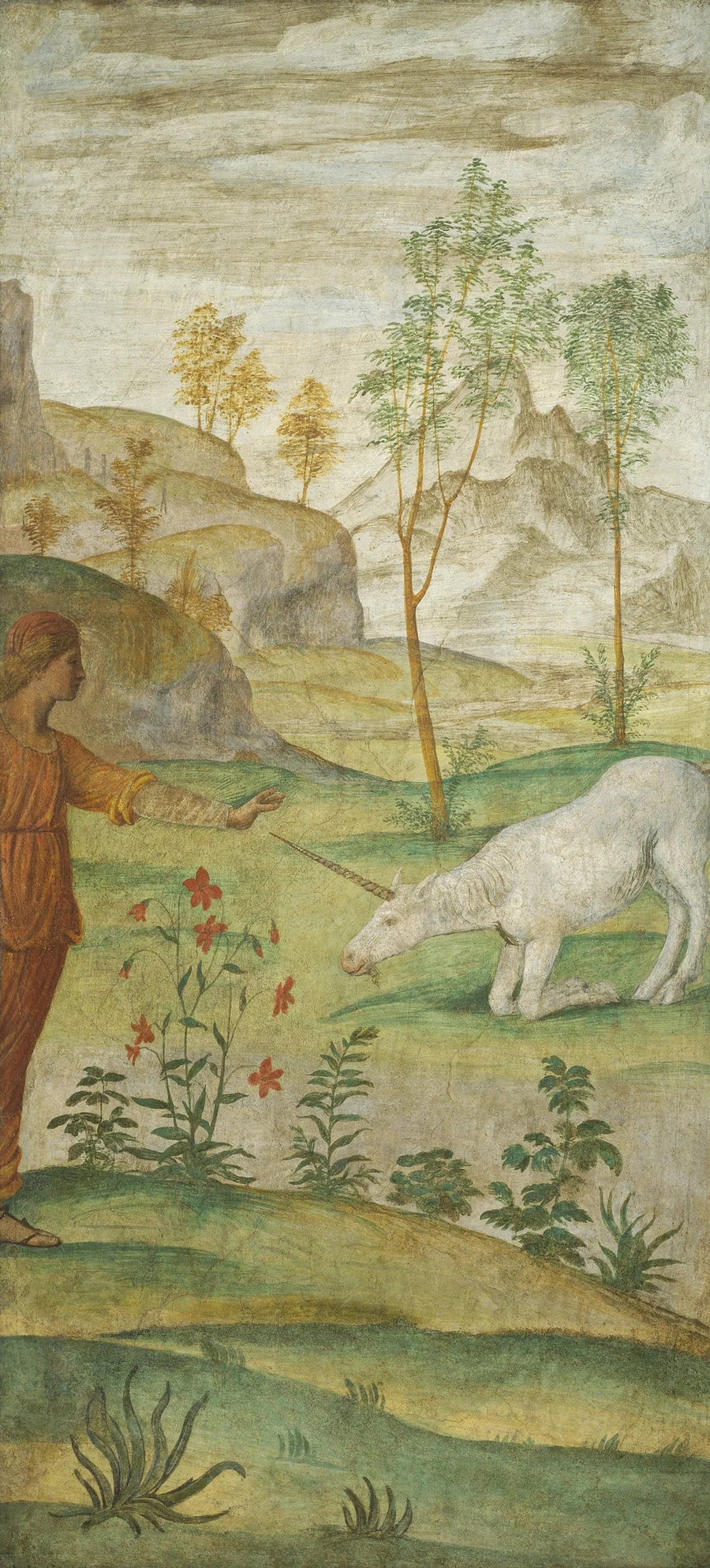 Procris och enhörningen - Bernardino Luini