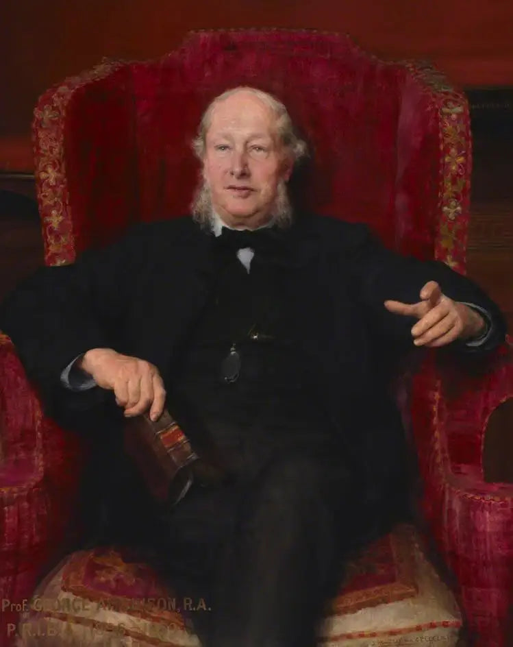Professeur George Aitchison (1825–1910) RA RGM PRIBA - Lawrence Alma-Tadema - Alpha Reproduction
