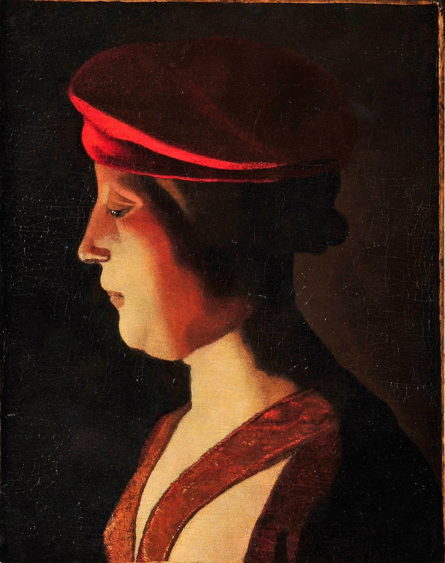 Kvinnoprofil - Georges de La Tour