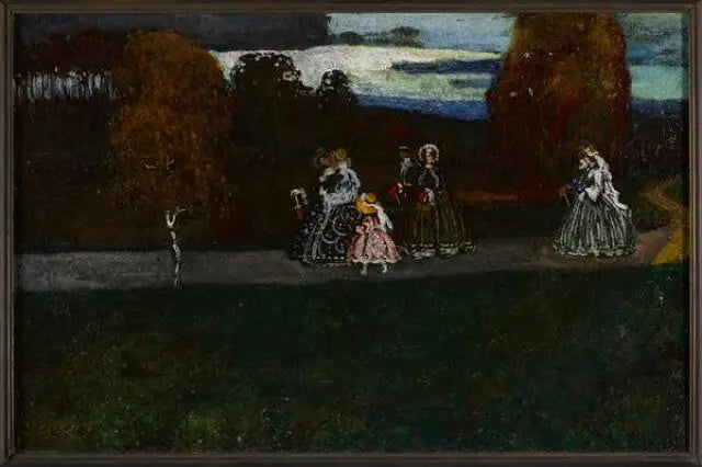 Promenad (1904) - Vassily Kandinsky