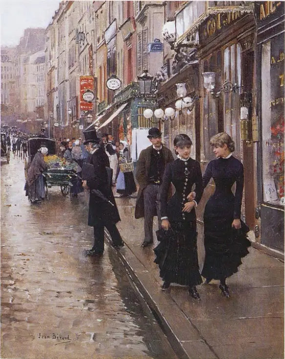 Promenad i Paris - Jean Béraud