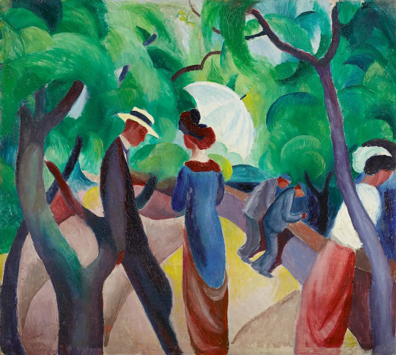 Promenad - August Macke