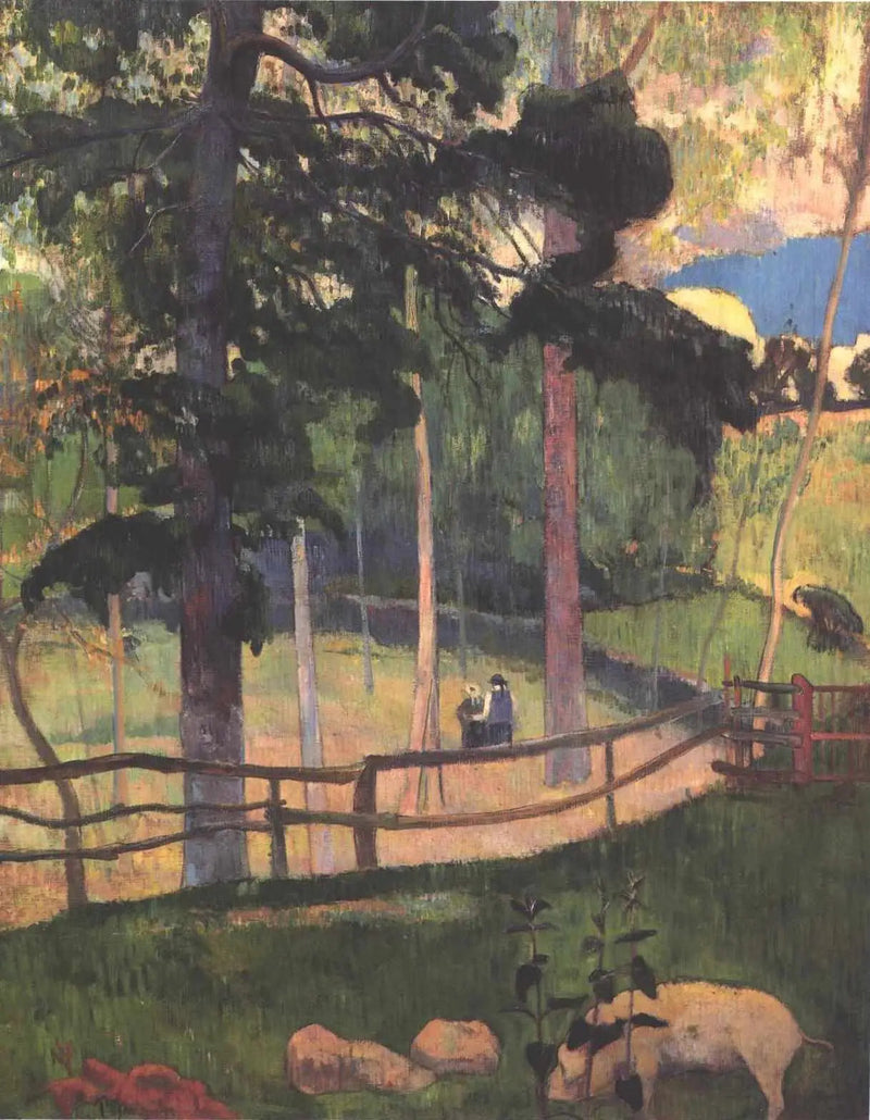 Känslosam promenad - Paul Gauguin