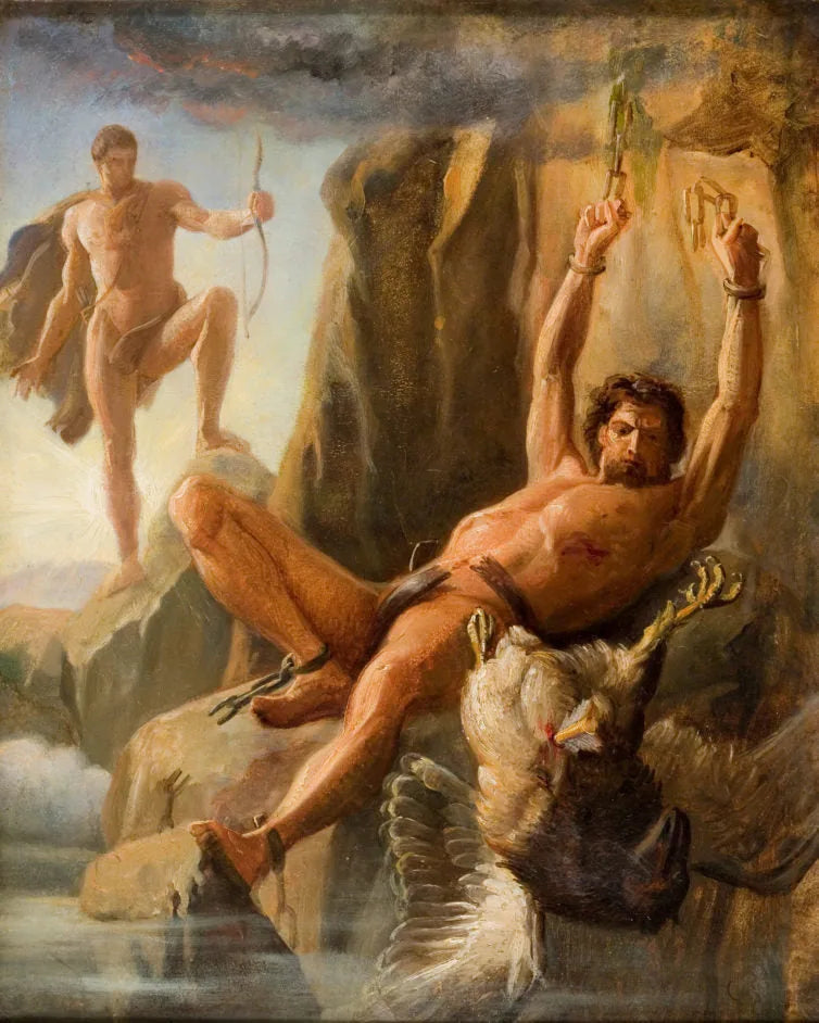 Prometheus lös - Carl Heinrich Bloch