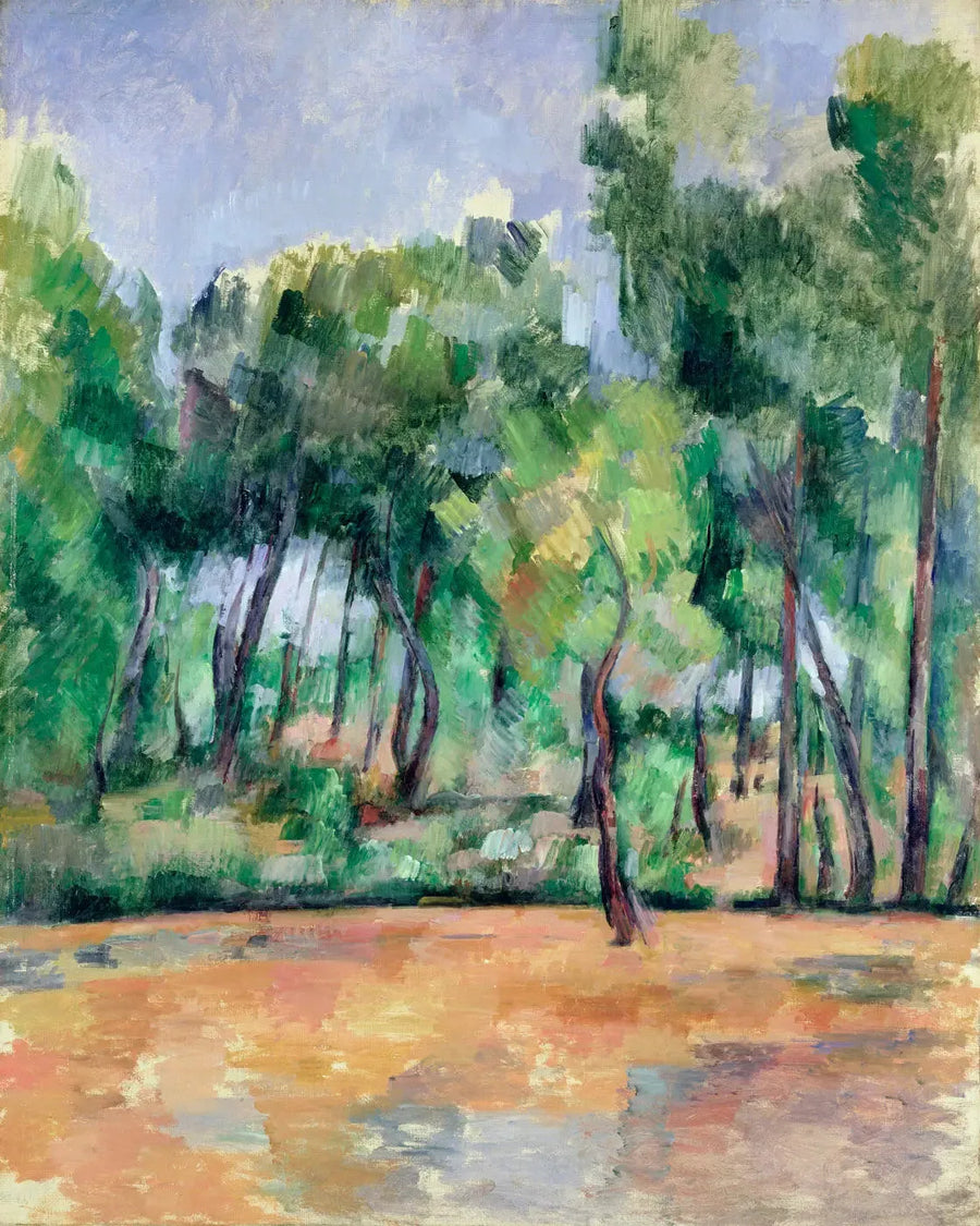 Provençalskt Landskap - Paul Cézanne
