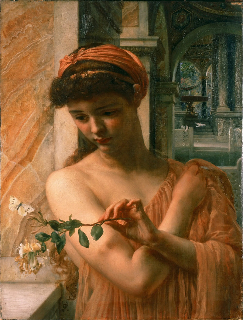 Psyche i Kärlekens Tempel - Edward Poynter