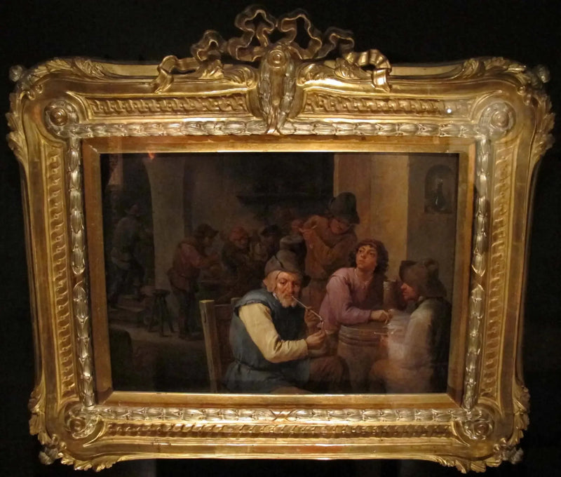 Holländsk landsbypub - David Teniers den yngre