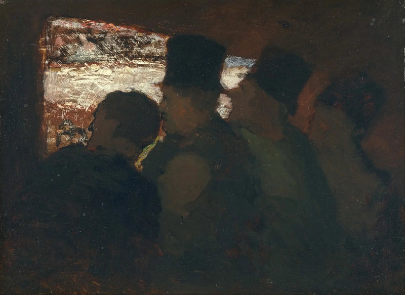 Teaterpublik - Honoré Daumier