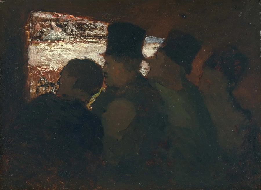 Teaterpublik - Honoré Daumier