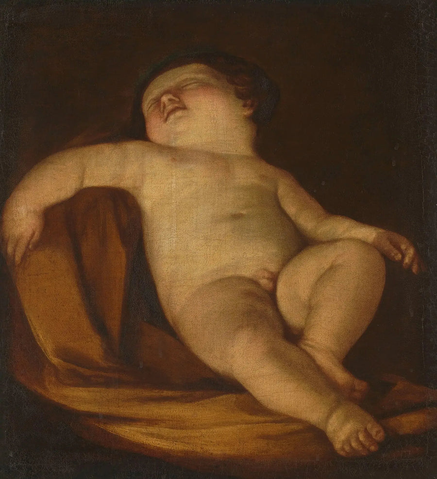 Sovande putto - Guido Reni
