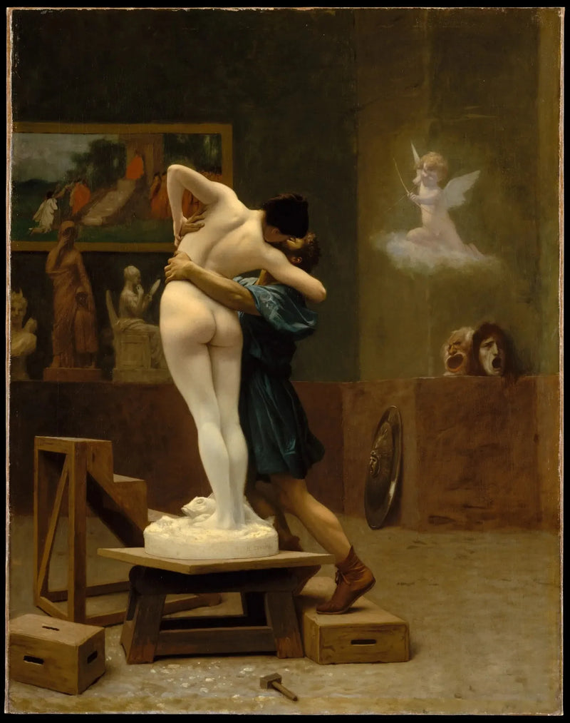 Pygmalion och Galatée - Jean-Léon Gérôme