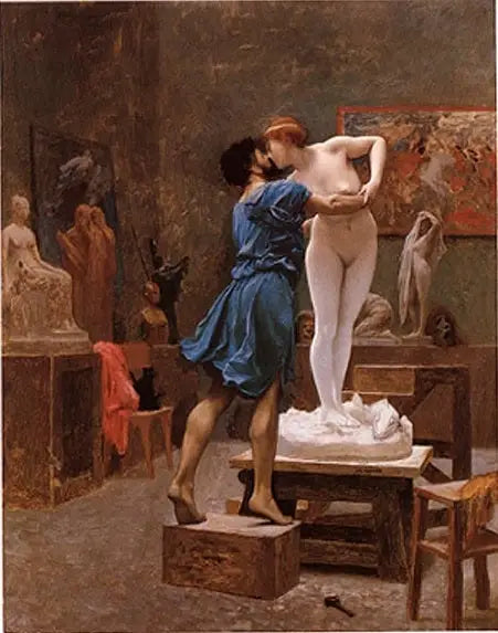 Pygmalion och Galatée - Jean-Léon Gérôme