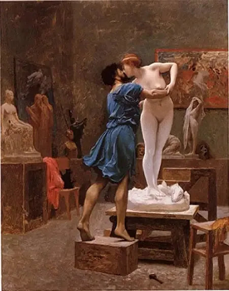 Pygmalion och Galatée - Jean-Léon Gérôme