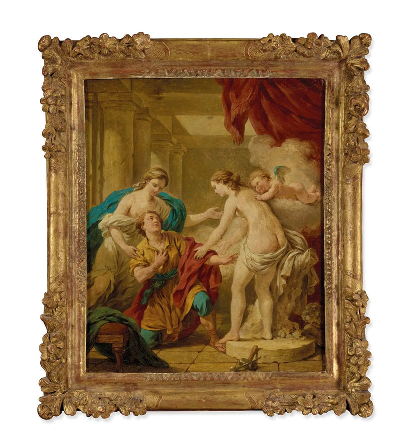 Pygmalion och Galatea - Louis Jean François Lagrenée