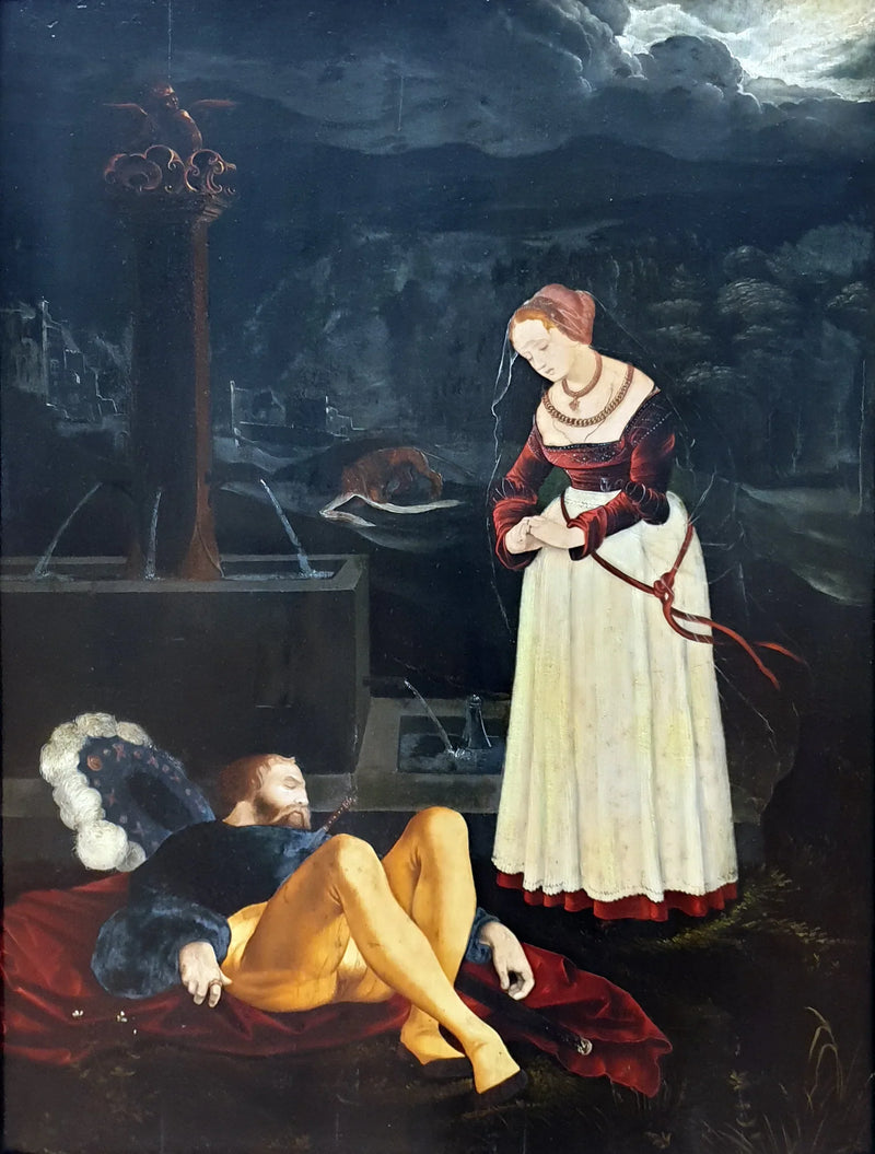 Pyramus och Thisbé - Hans Baldung Grien