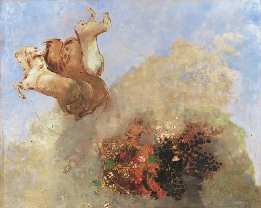 Quadrige, Apollons vagn - Odilon Redon