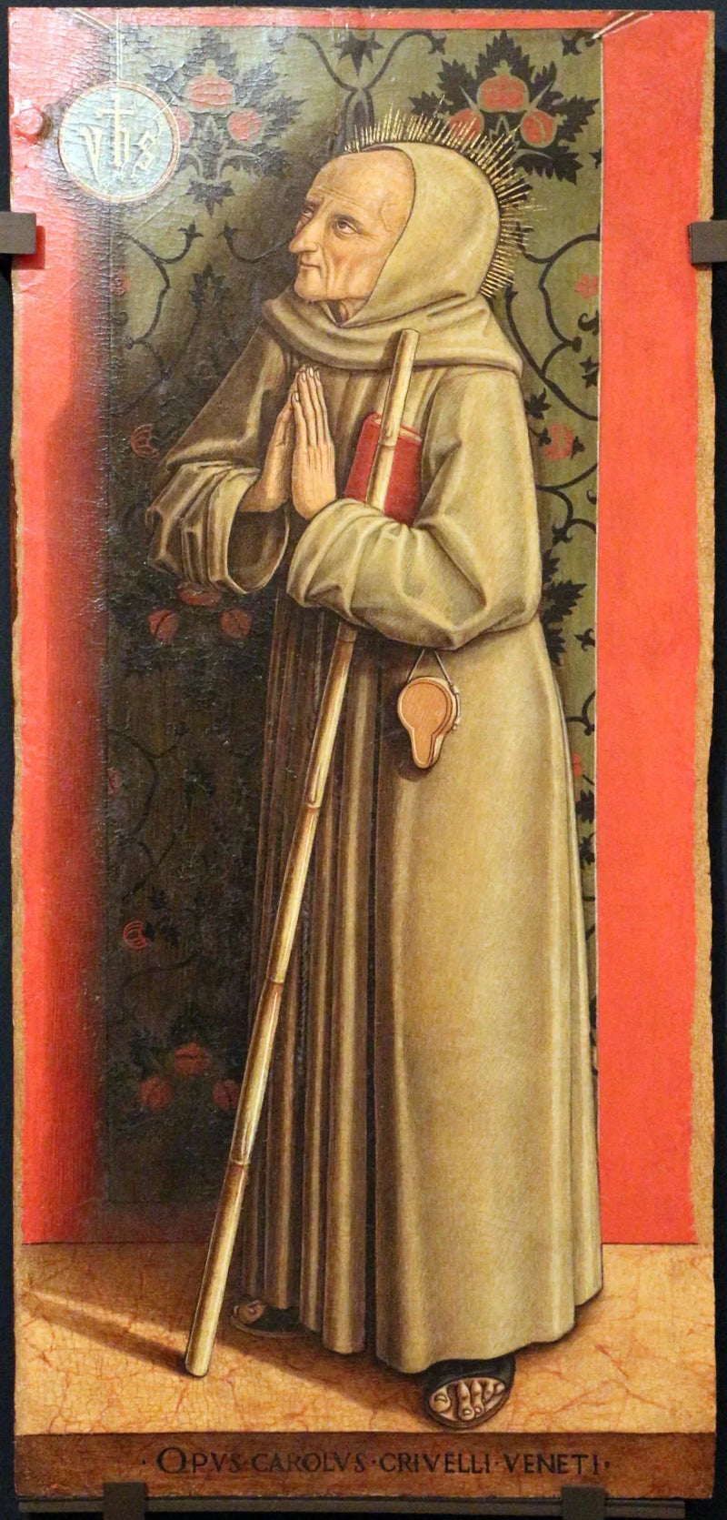 Fyra helgon och välsignade: Jakob av Marches - Carlo Crivelli
