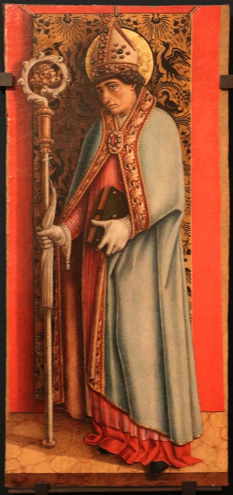 Fyra heliga och välsignade: helige Émygdius - Carlo Crivelli