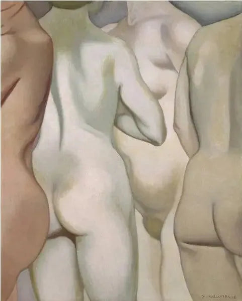 Fyra bröstkroppar - Félix Vallotton