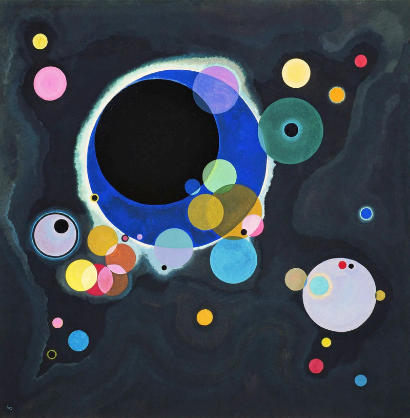 Några Cirklar - Vassily Kandinsky