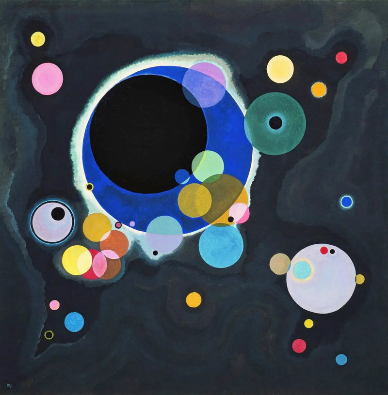 Några Cirklar - Vassily Kandinsky