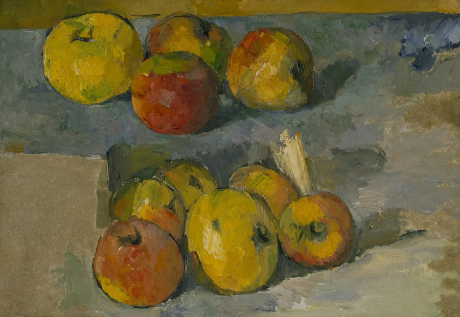 Några äpplen - Paul Cézanne