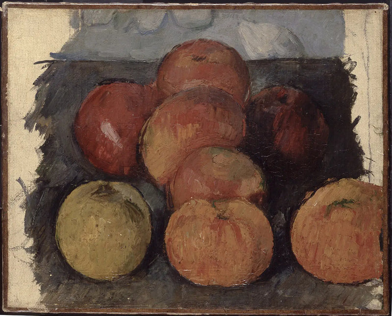 Några äpplen - Paul Cézanne