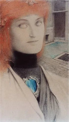 Vem kommer att frige mig? - Fernand Khnopff