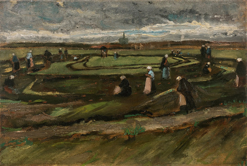 Nätlagerskor i sanddynerna - Vincent van Gogh