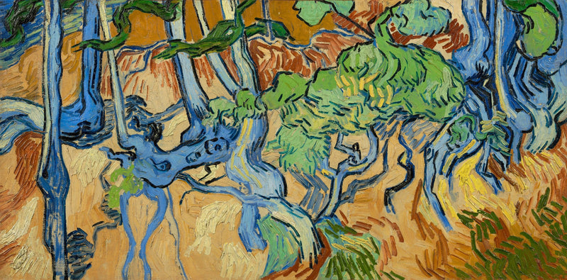 Trädens rötter - Vincent van Gogh